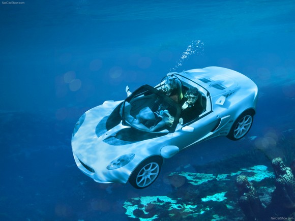 Luxury Amphibious Car: Rinspeed's 'sQuba'