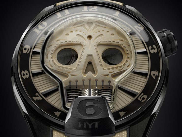 Luxury Watches The Dark Side of HYT Skull Vida Might