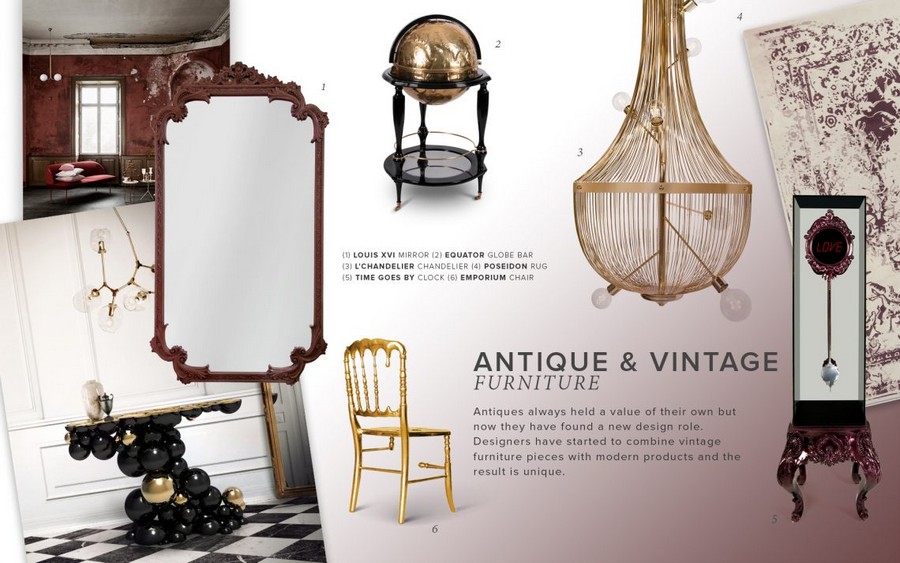 Discover some of the Best Wall Mirrors with these Moodboards!