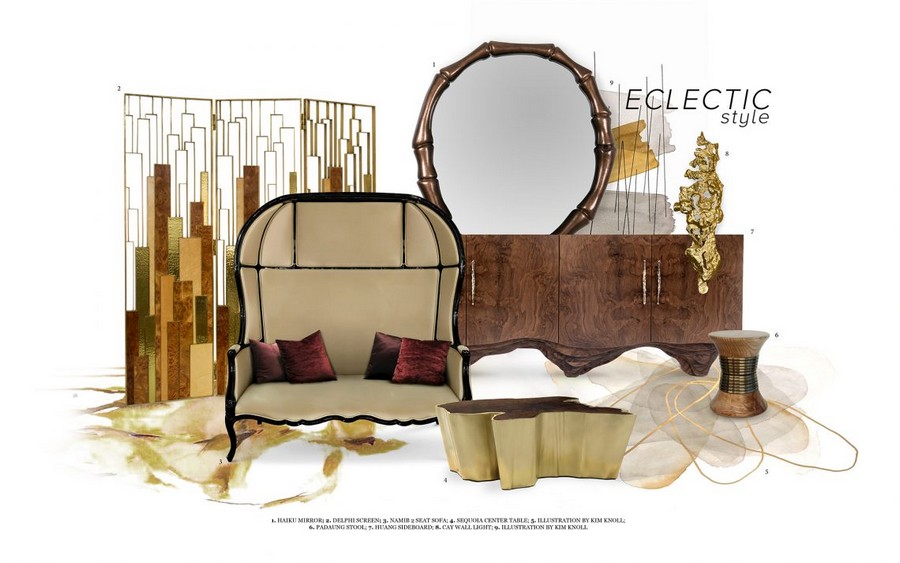 Discover some of the Best Wall Mirrors with these Moodboards!