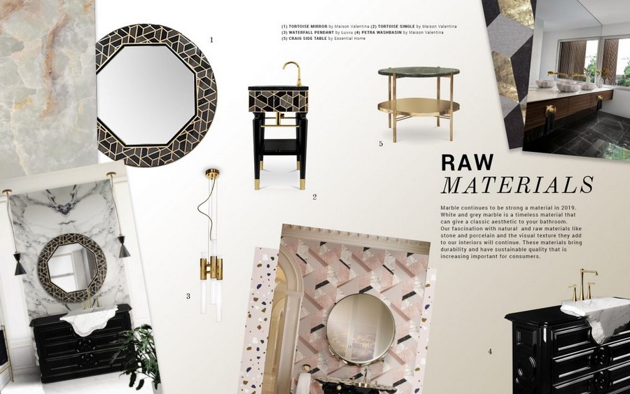 Discover some of the Best Wall Mirrors with these Moodboards!